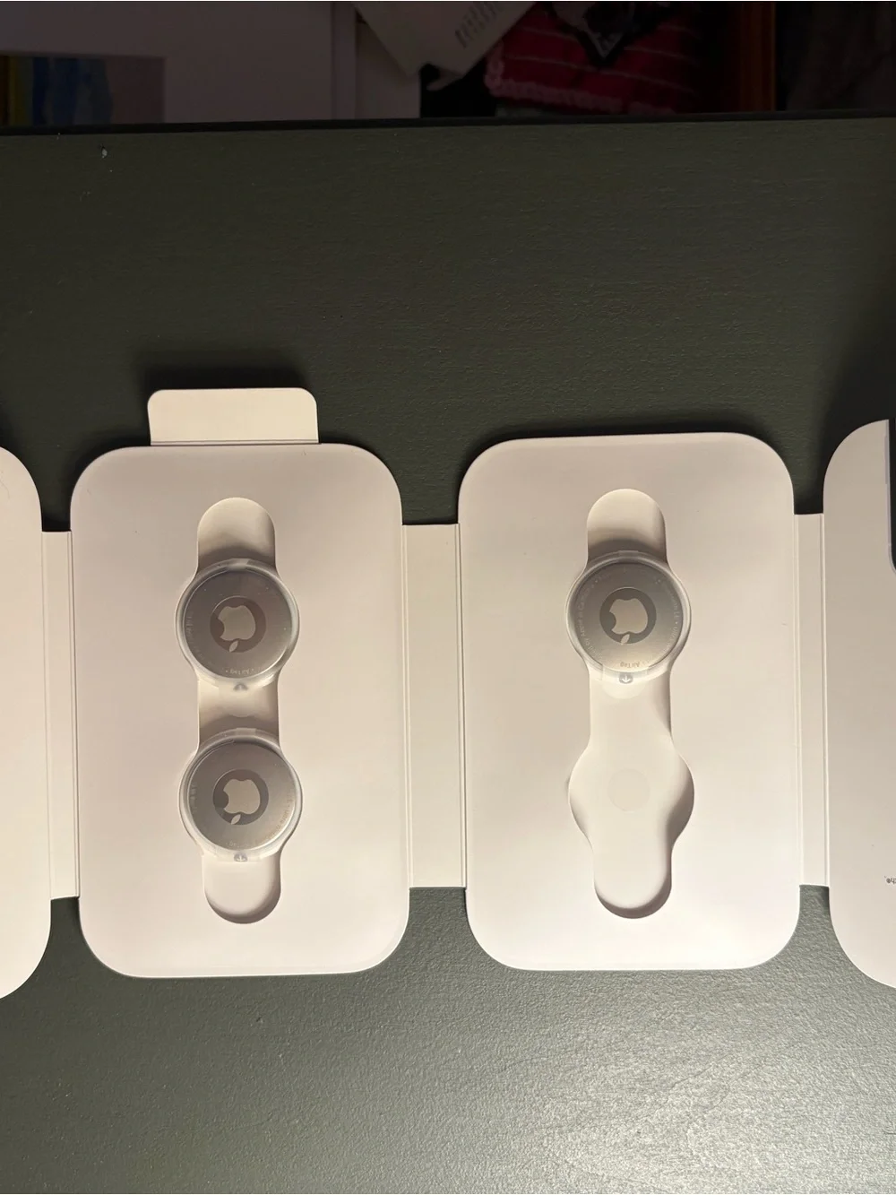 Three Apple AirTags